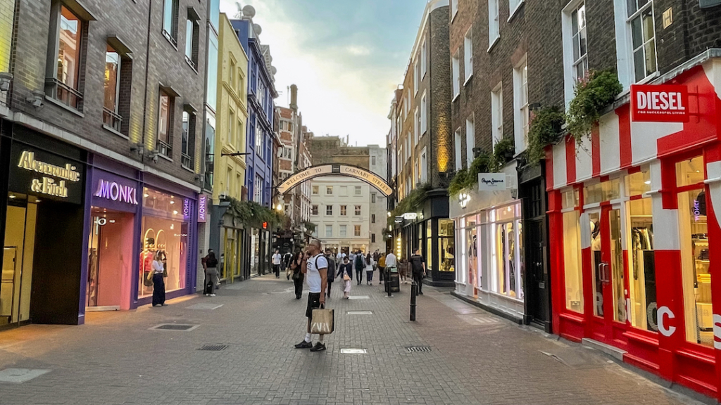 Carnaby Street à Londres