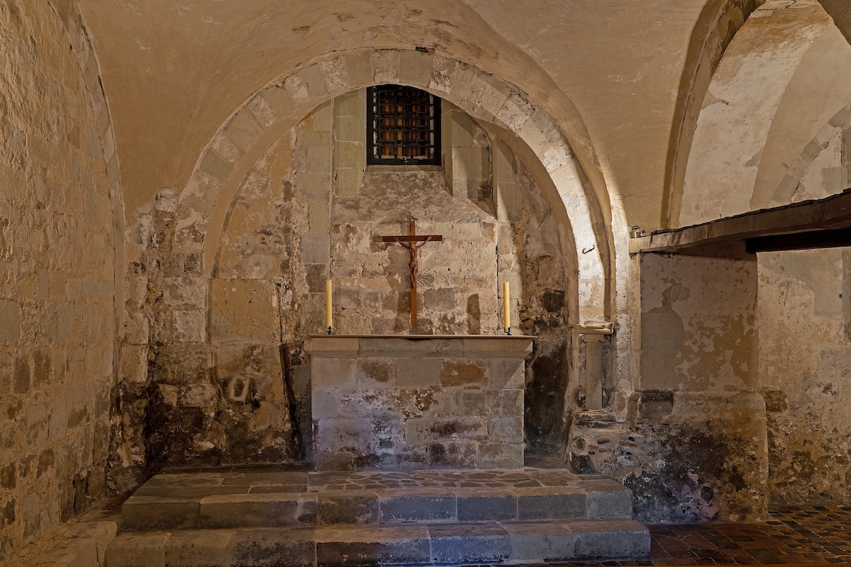 Chambre Pyx située dans l'abbaye de Westminster à Londres