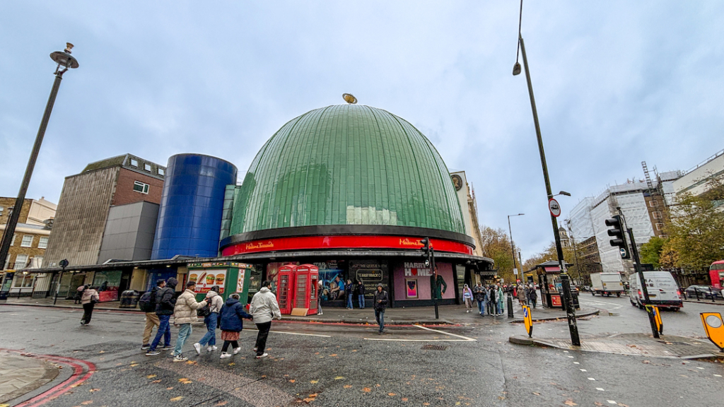 Extérieur du musée Madame Tussauds à Londres