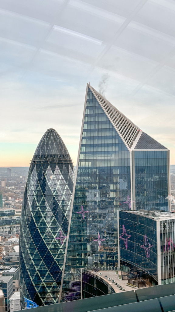 Tour The Gherkin depuis le Skygarden à Londres