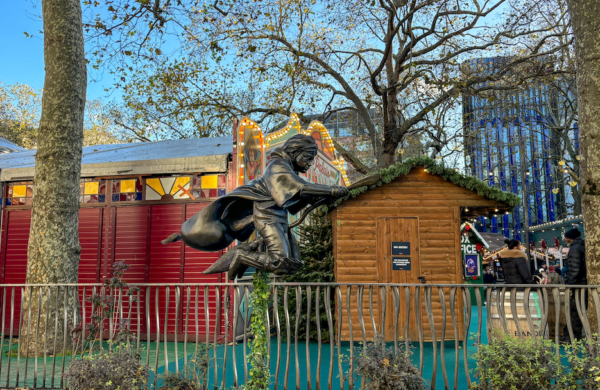 Statue de Harry Potter à Leicester Square à Londres