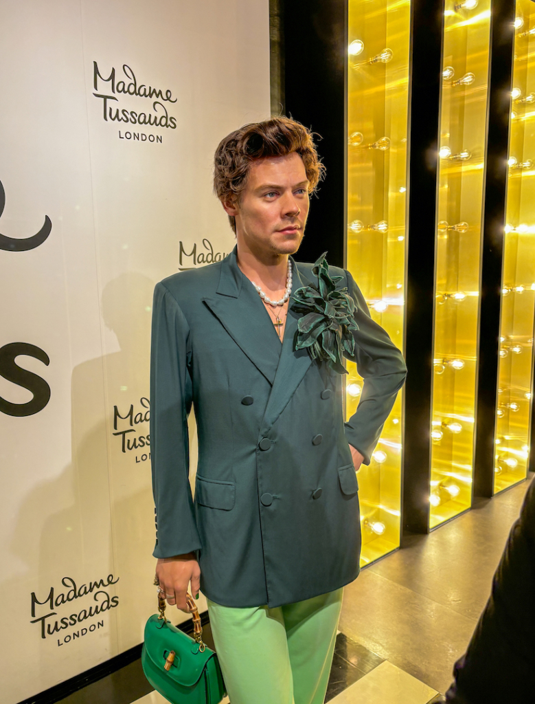 Statue de cire de Harry Styles à Madame Tussauds à Londres