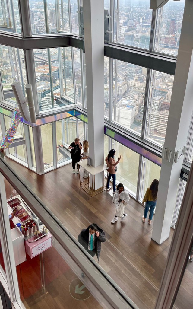 69e étage observatoire The View from The Shard