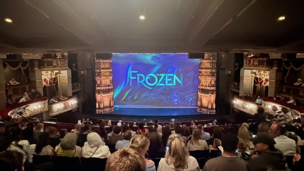 L'intérieur du théâtre Royal Drury Lane situé dans le quartier Covent Garden à Londres