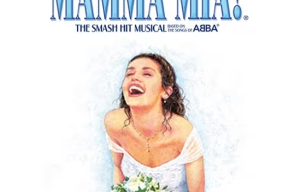 Affiche pour la comédie musicale Mamma Mia