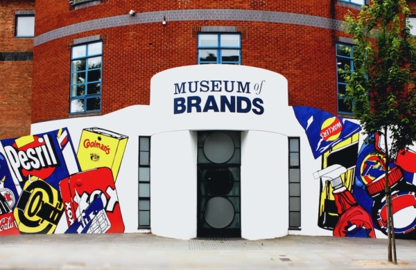 Museum of brand à Londres, musée dédié à l'histoire de la publicité et des emballages