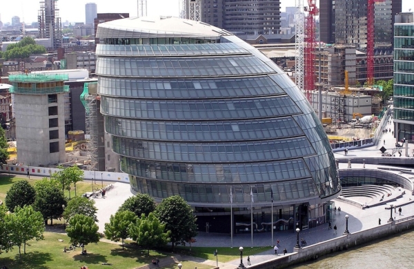 Old London City Hall, ancien hôtel de ville de Londres