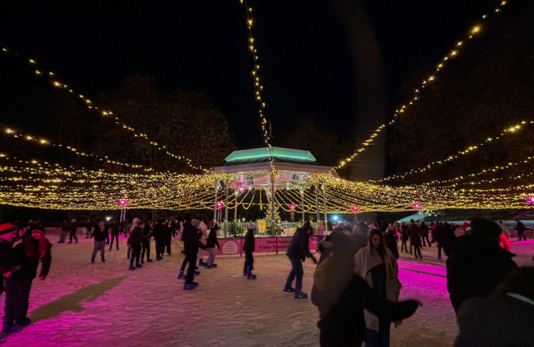 Patinoire à Winter Wonderland à Londres