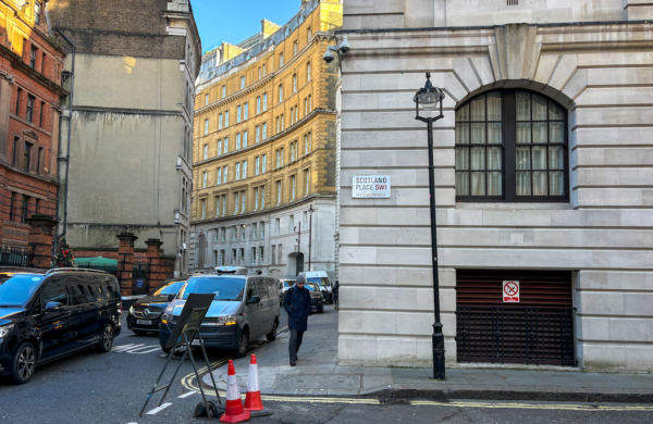 Rue de Londres où des scènes d'Harry Potter ont été filmées