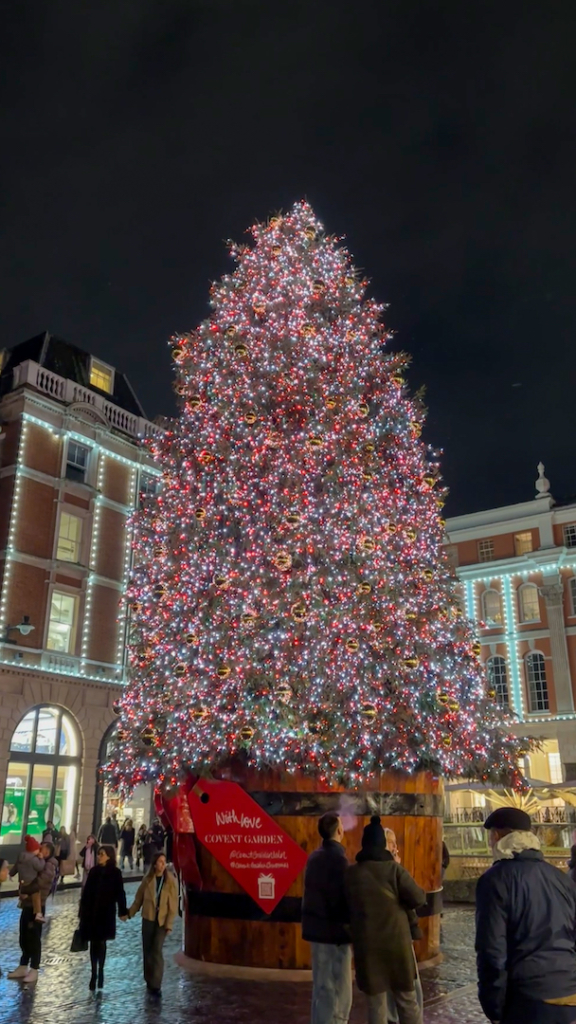 Sapin de Covent Garden à Londres