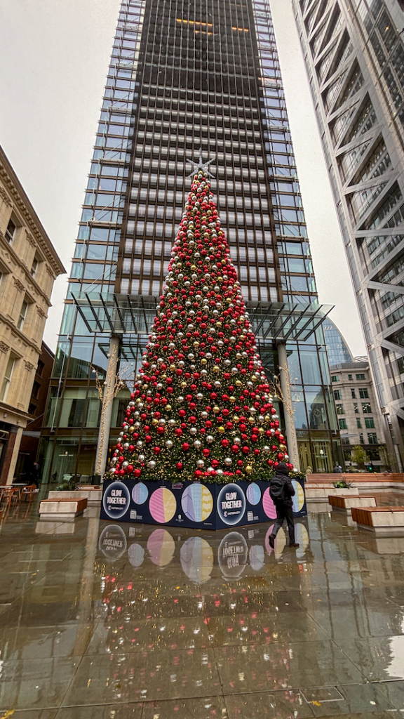 Sapin à Londres