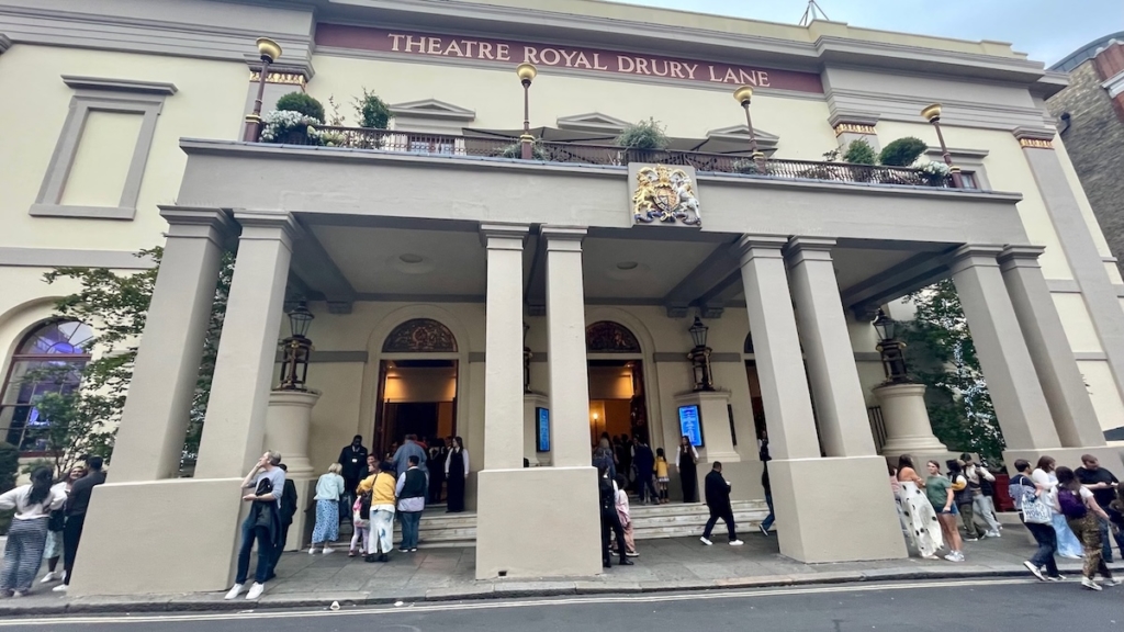 Le théâtre Royal Drury Lane situé dans le quartier Covent Garden à Londres