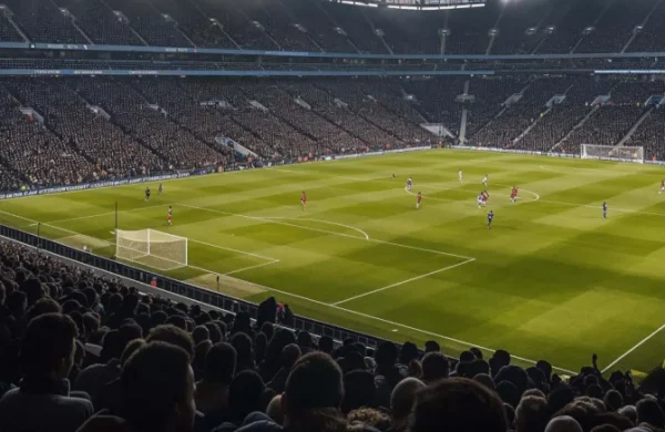 Stade de foot de Tottenham à Londres