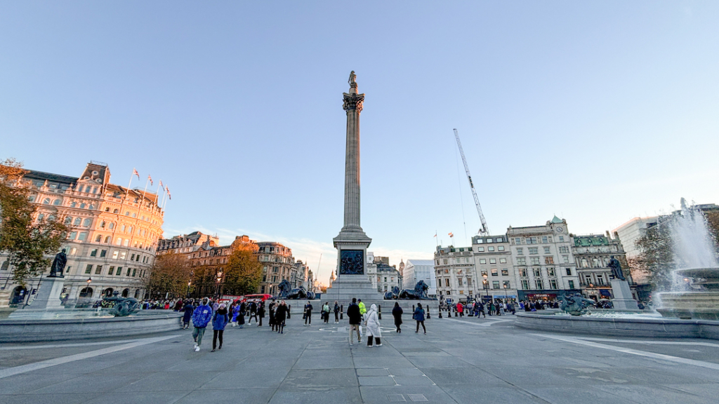 Trafalgar Square à Londres