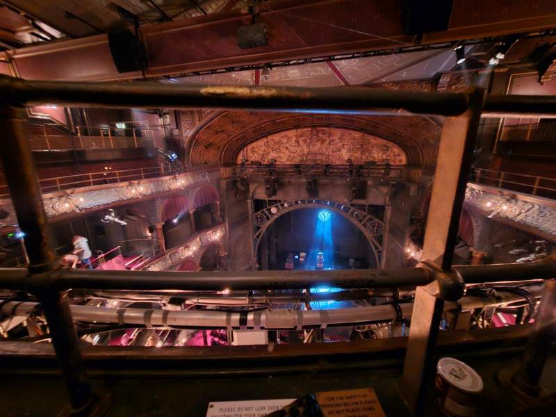 Vue depuis le Balcon du Palace Théâtre à Londres