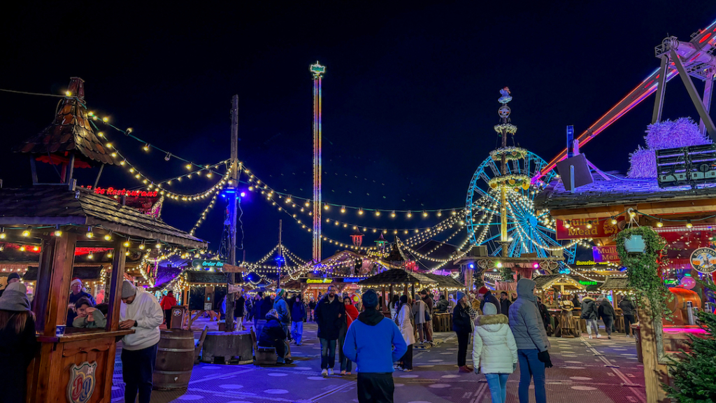 Stands de Winter Wonderland à Londres